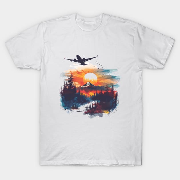 World Traveller Design 2 T-Shirt by Jay Major Designs